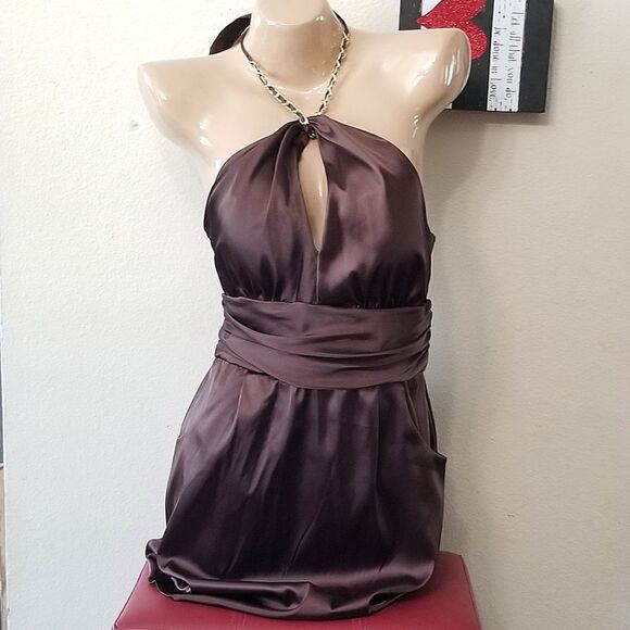 Morgan & Co. Sleeveless Mini Dress - Picture 1 of 11